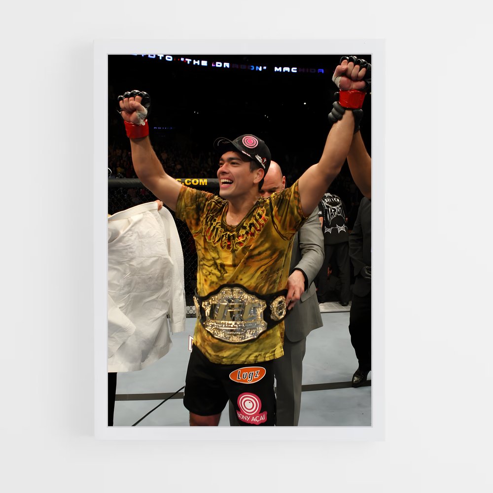 Poster Ceinture de Gloire – affiche MMA (vue 3)